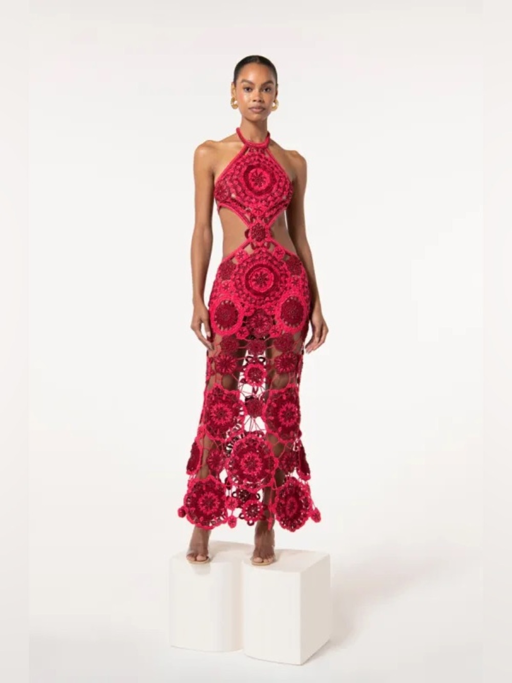 Cult Gaia Accalia Crochet Gown - Picture 5 of 9